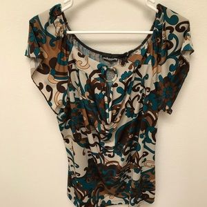 Print blouse